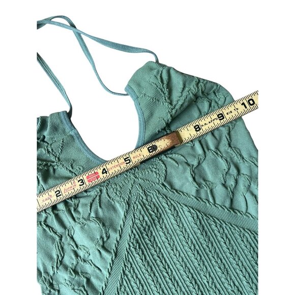 Y2K Nell Jeans Camisole Tank Top Womens OS Pastel Green Solid Whimisgoth Grunge - Picture 5 of 6